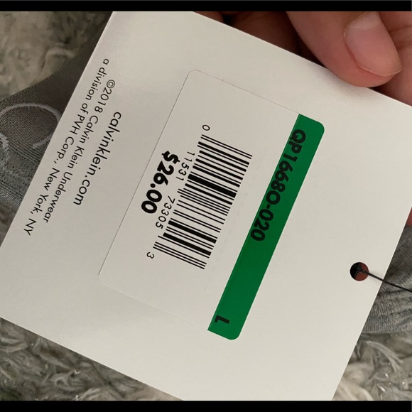 Grey Calvin Klein Bralette - Picture 3 of 3